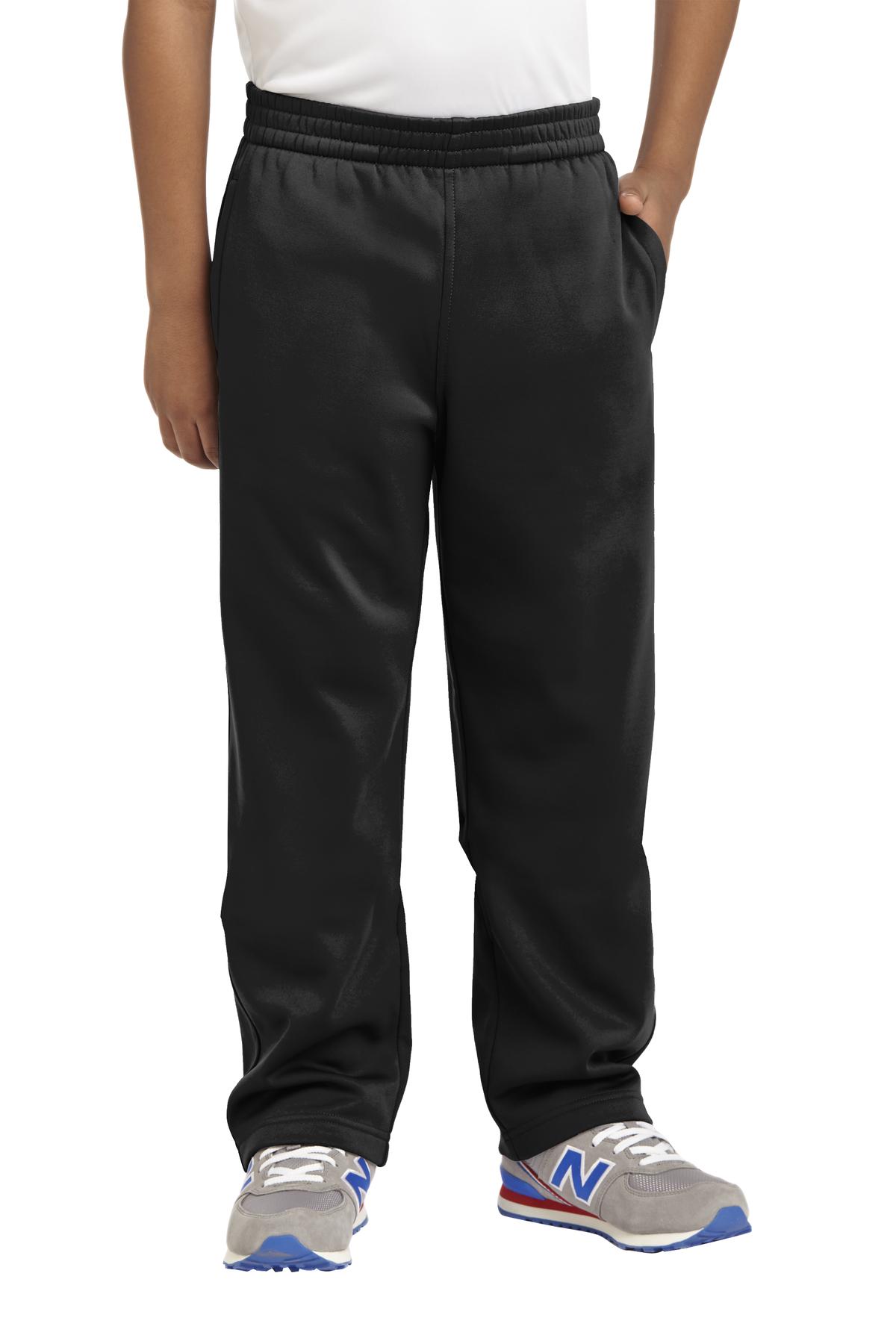 Sport-Tek YST237 Youth Sport-Wick ® Fleece Pant