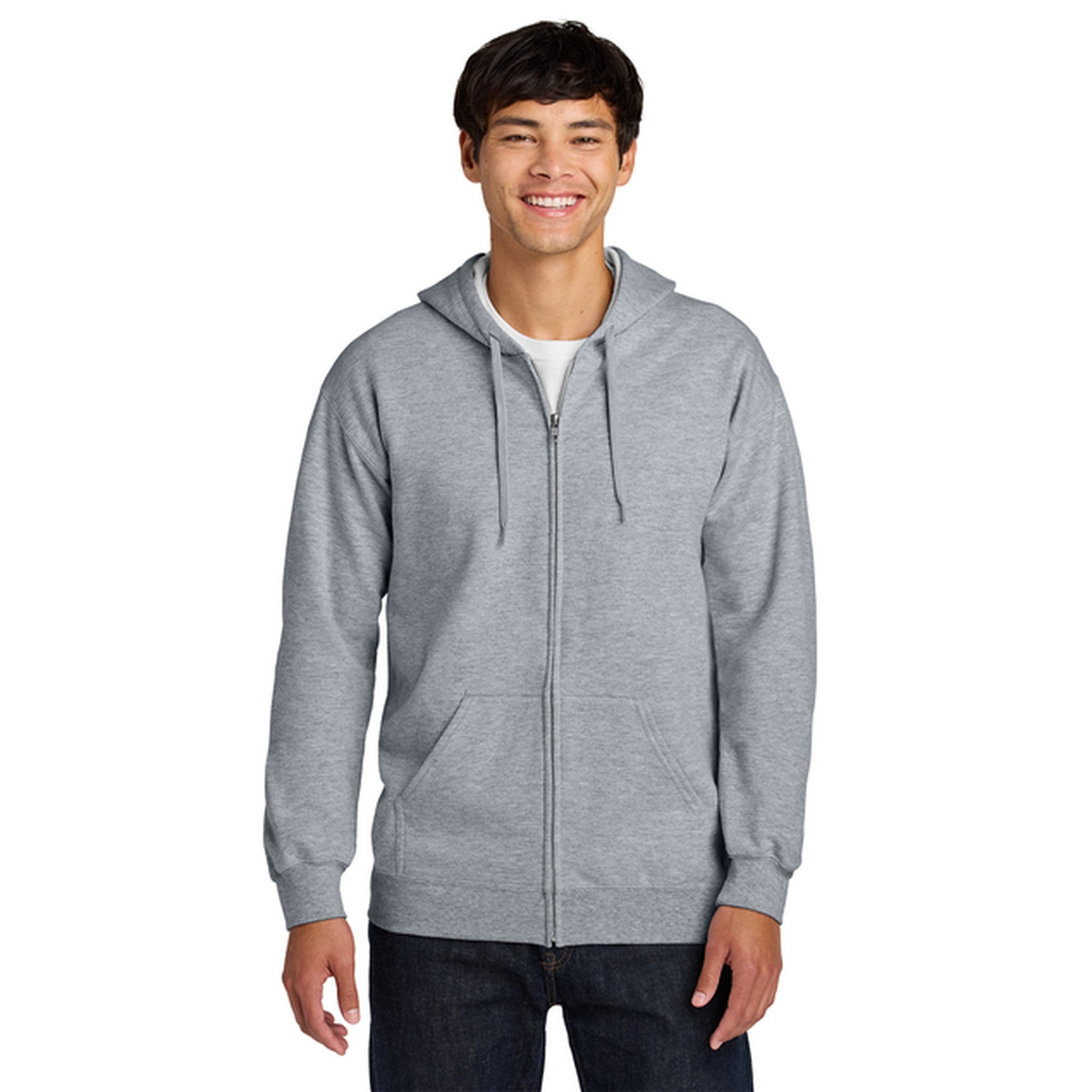 Gildan Softstyle® Midweight Fleece Full-Zip Hooded Sweatshirt