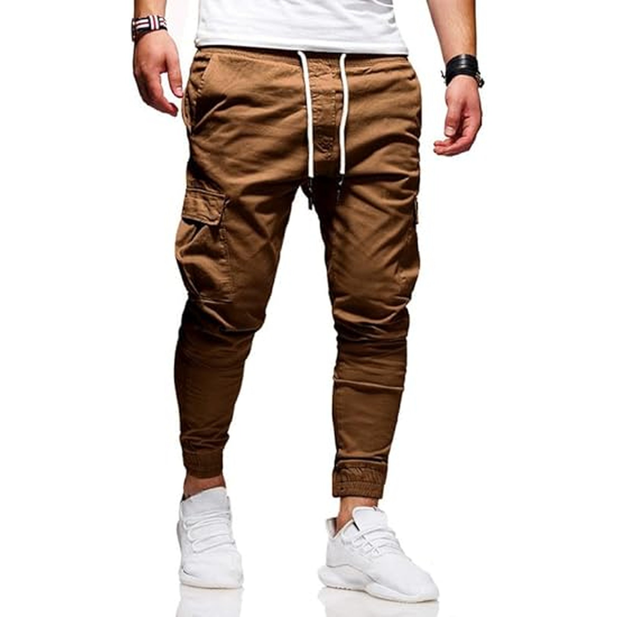 Cotton Chino Cargo Pants