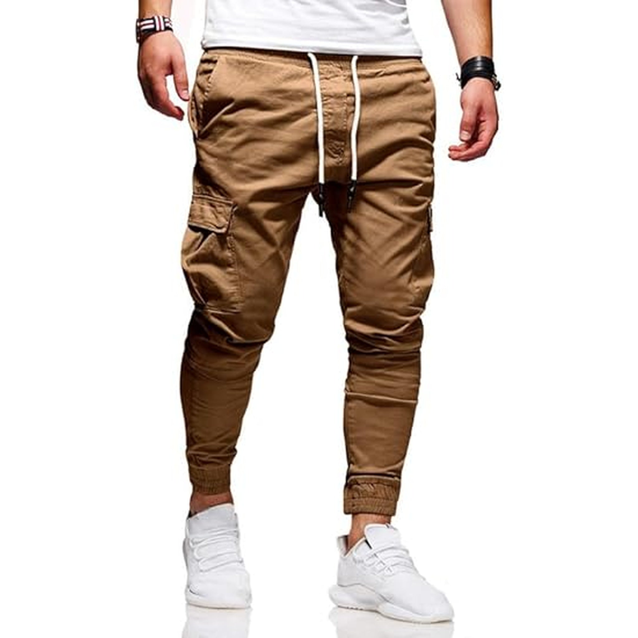 Cotton Chino Cargo Pants