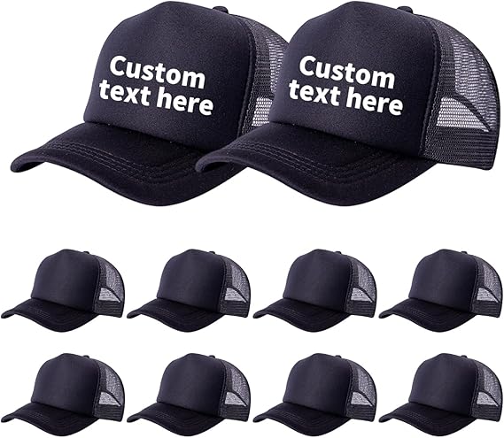 10 Pack of Blank Two Tone Trucker Hats