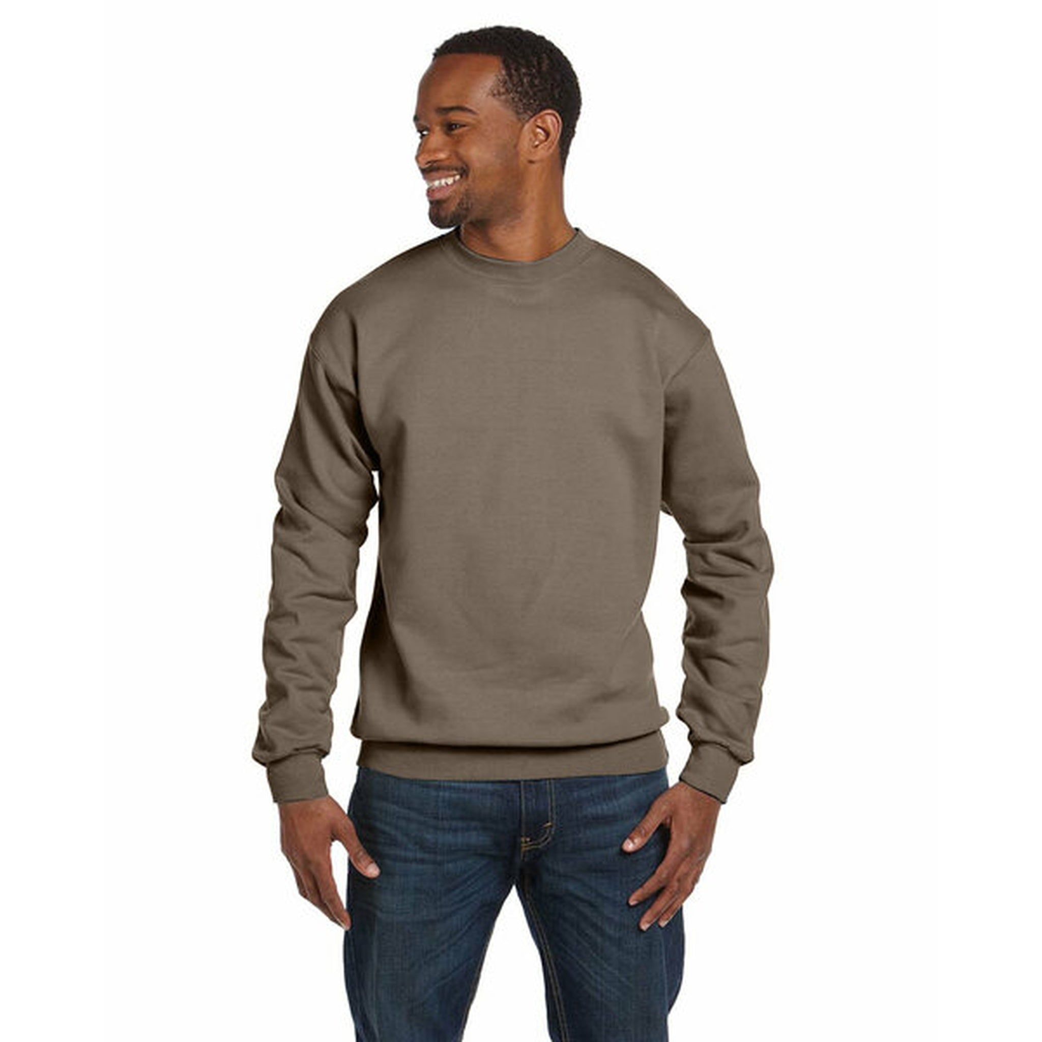 Hanes P1607 Unisex Ecosmart® 50/50 Crewneck Sweatshirt